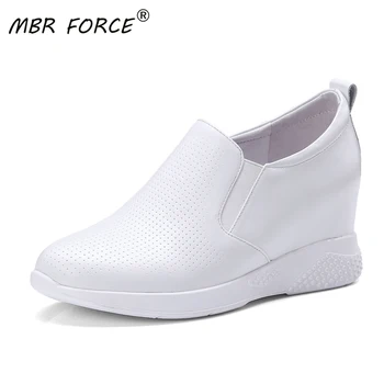 

MBR FORCE Women New Fashion Platform Girls spring Breathable Tenis Feminino Outdoor Female Footwear woman white Vulcanized Shoes