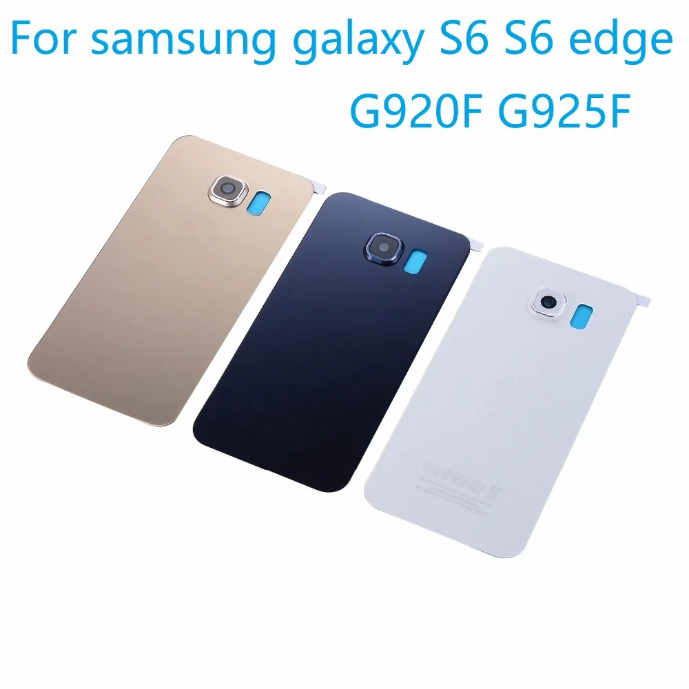 Запасная крышка батарейного отсека для Samsung Galaxy S6 Edge G925 G920 Plus + G928 Задняя