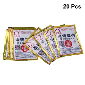 

20pcs Killer Cockroach Powder Special Powerful Effective Harmless Powder Cockroach Killing Powder For Home Garden Restaurant
