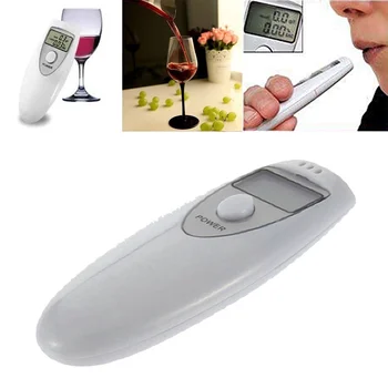 

Handheld Police Breath Quick Response Portable Professional Practical Backlight Digital Display High Sensitive Alcohol Tester