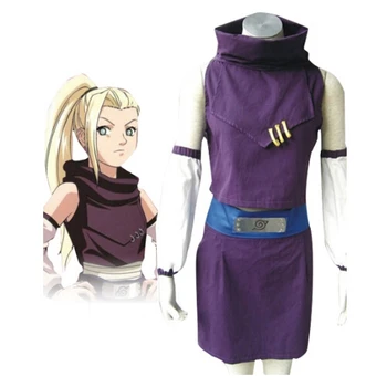 

Shippuden Naruto Ino Yamanaka Cosplay Costume New Fashion Anime Character Role Play Halloween