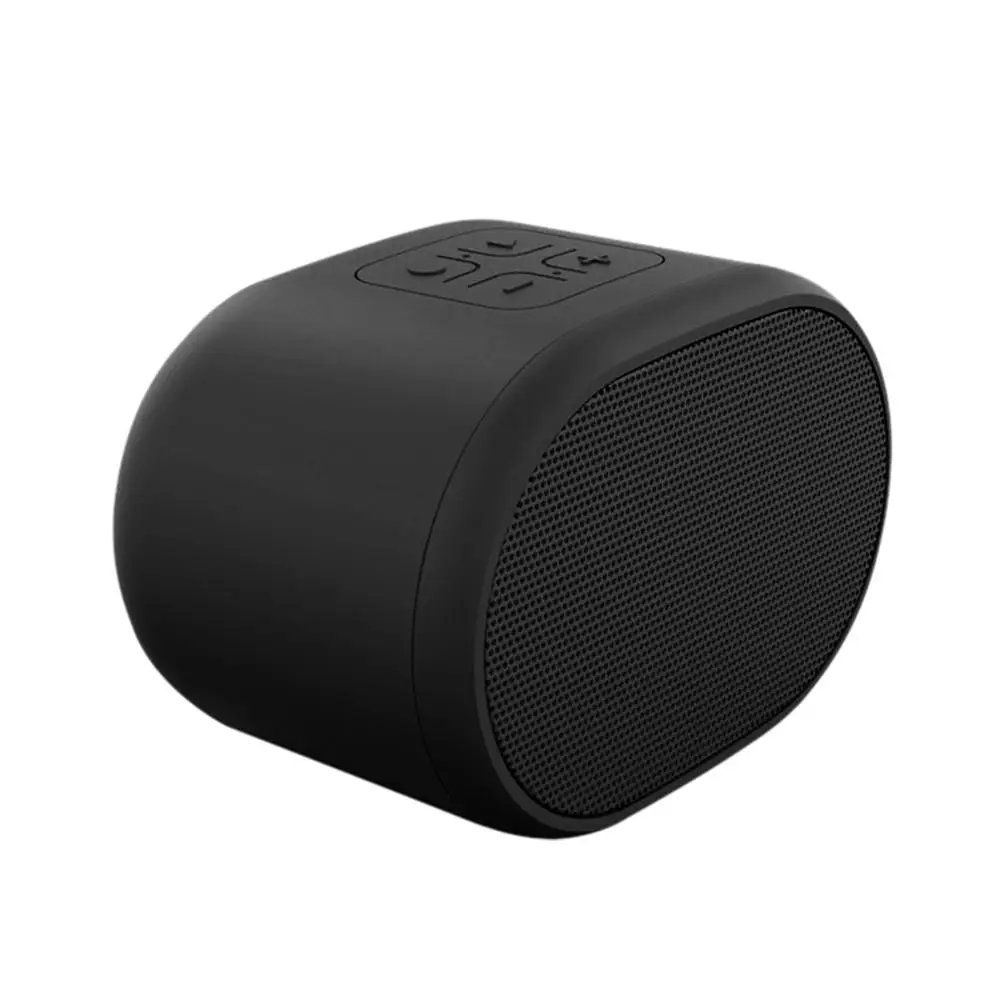 Беспроводной Bluetooth динамик Портативный мини аудио TWS Sub НЧ-динамик с TF картой HD шумоподавление AUX MP3 музыкальный громкоговоритель - Цвет: Black
