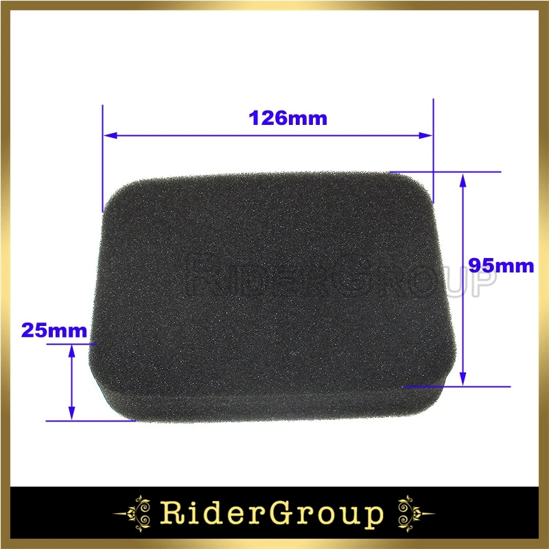 Черный воздушный фильтр для Husqvarna 502844401 150BF 150BT 350BF 350BT 560BFS 560BTS воздуходувки для уборки опавших листьев