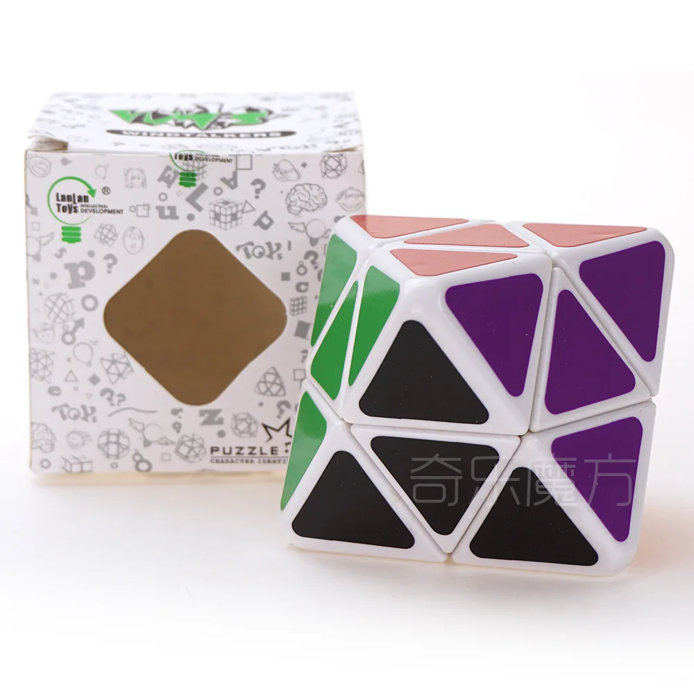 Стразы «Кубик Рубика» [четыре оси восьмигранный], необычный куб, LanLan четырехосевая вариант Стразы «Кубик Рубика»