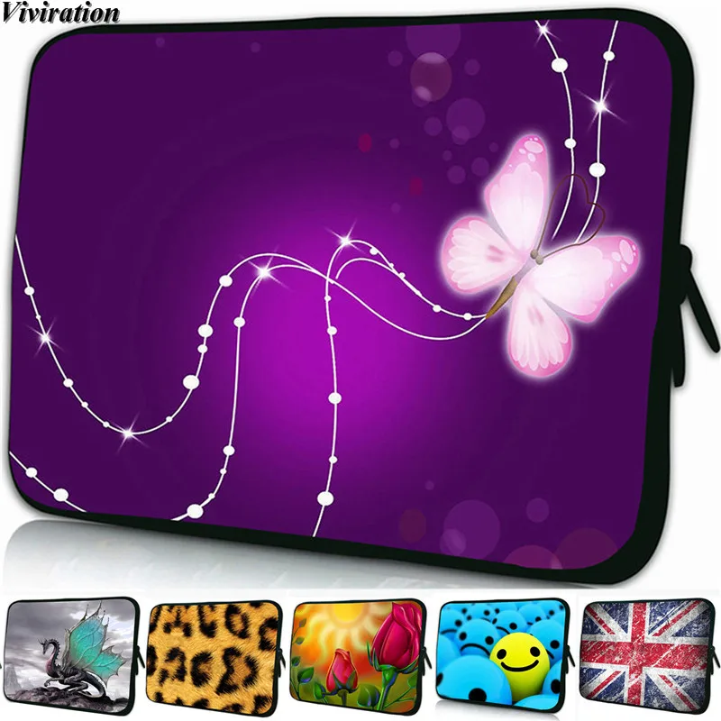 Butterfly Pattern 9.7/ 10.2/ 10/ 10.1 Inch Tablet PC Case Pouch Bags New Arrival Girls Women Netbook Cover Presidents Day Deals