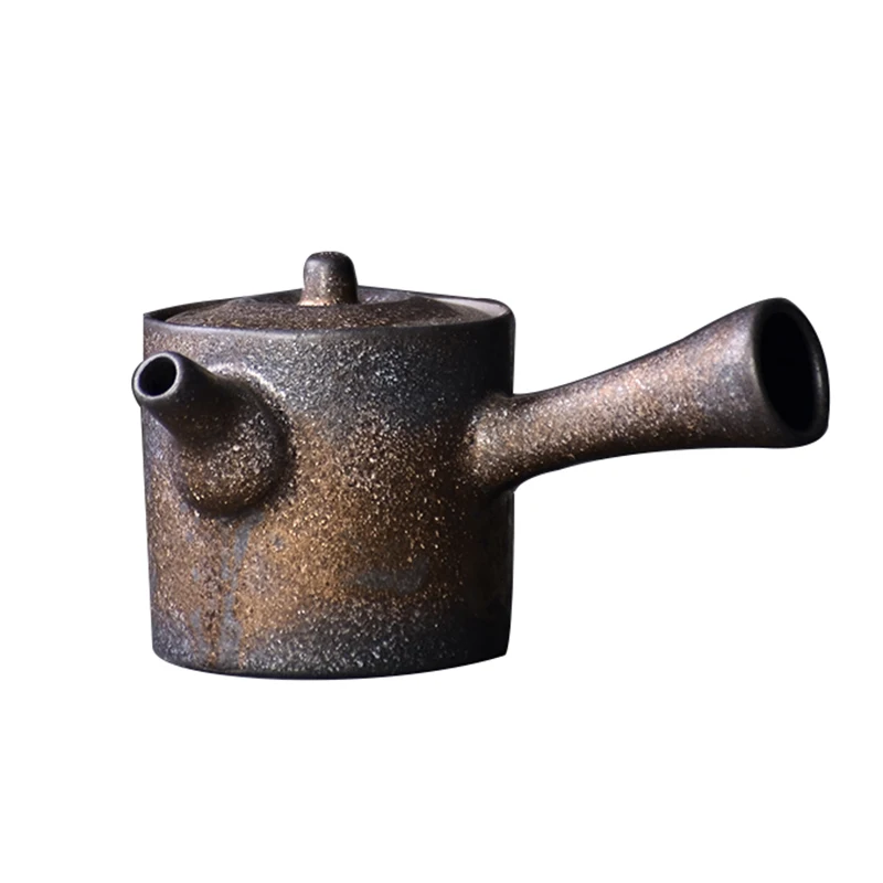 LUWU Япония керамические чайники kyusu с фильтрами винтажные китайские кунг-фу чайная кружка, сосуды для питья 175 мл
