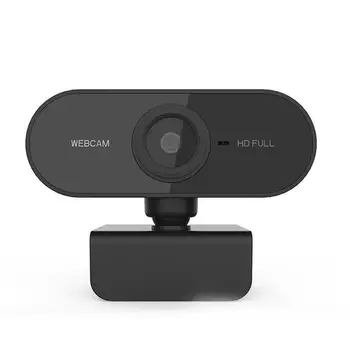 

Mini Webcam for Computer Portable High Resolution 1080P Auto Focus Webcam with Mic for Online Class Built-in Microphone Camera