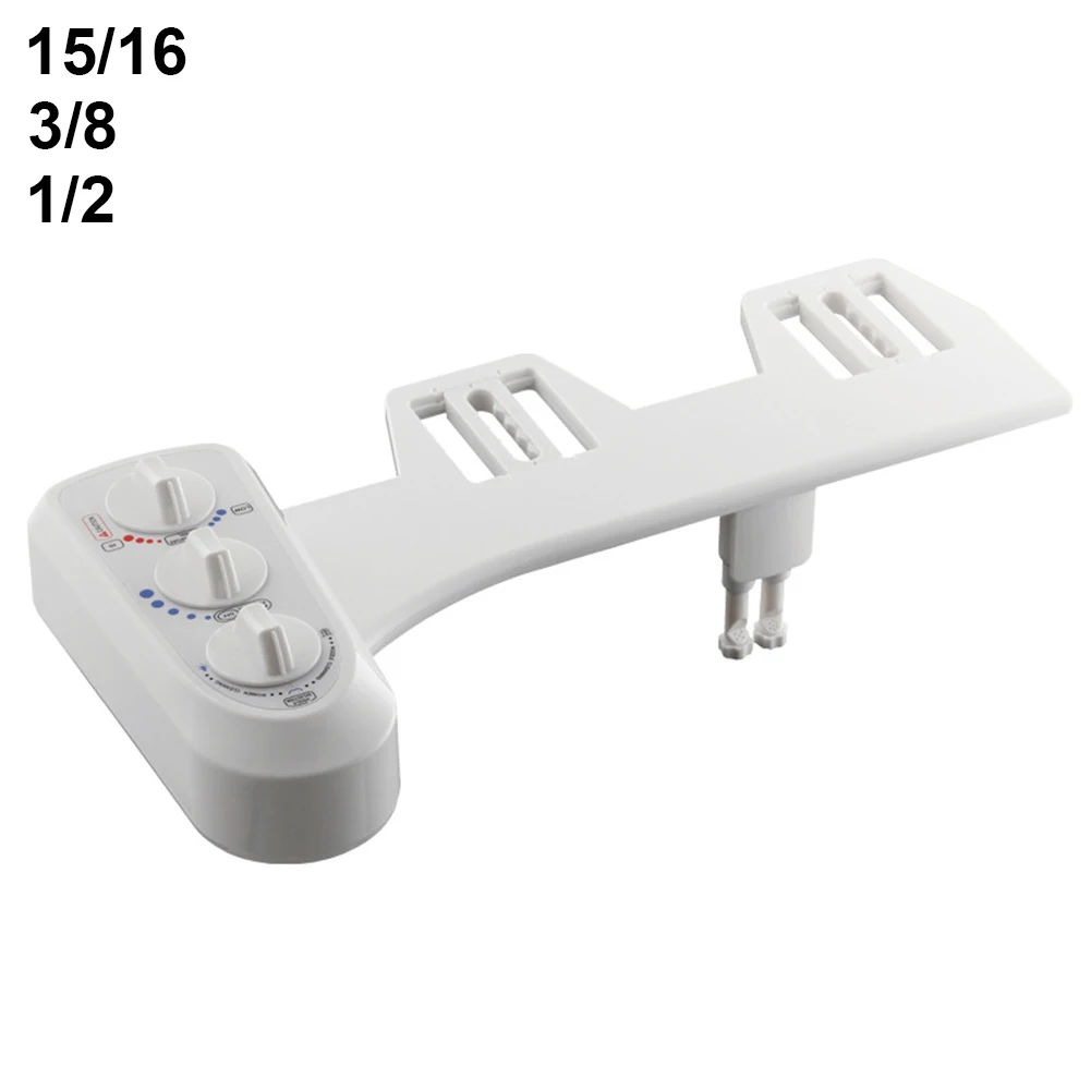 

Safe Washing Adjustable Toilet Hot And Cold Antibacterial Dual Nozzle Mechanical Bidet Water Spray Pressure Temperature Hygienic