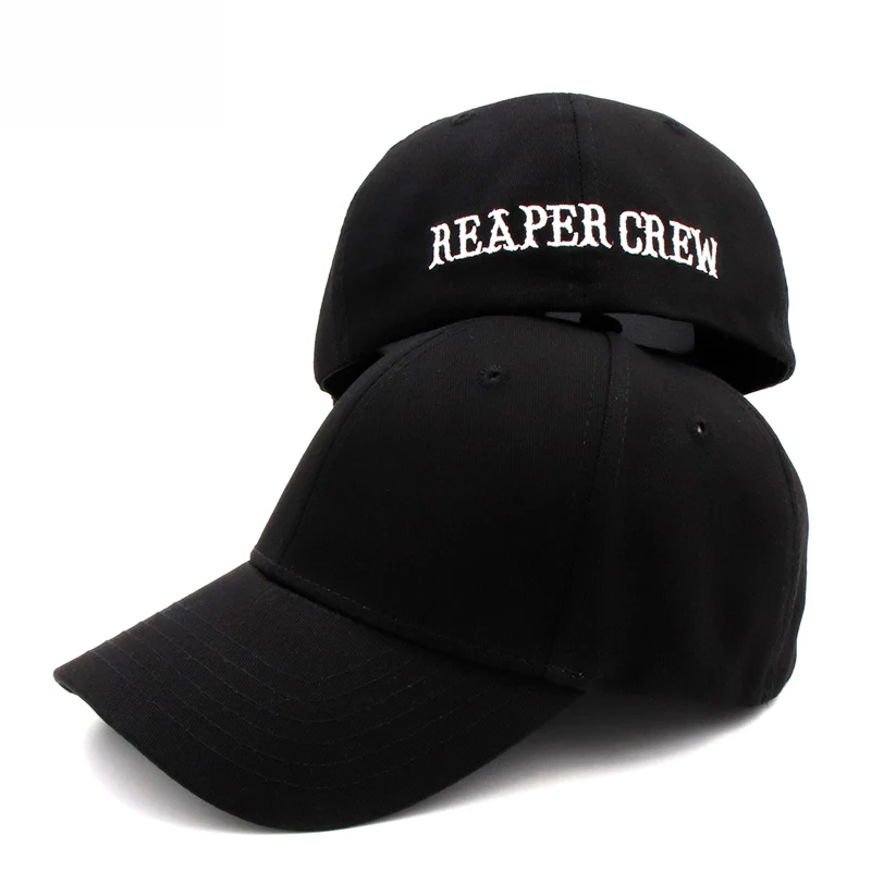 

Men Women Baseball Cap Reaper Crew Embroidery Snapback Unisex Sons of Anarchy Hip Hop Sports Dad Hats Casquette Gorras MZ0017
