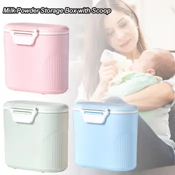 

Baby Milk Powder Container Box Melkpoeder Container Food Storage Box Multilayer Infants Free Shipping Feeding Food Storage Boxs