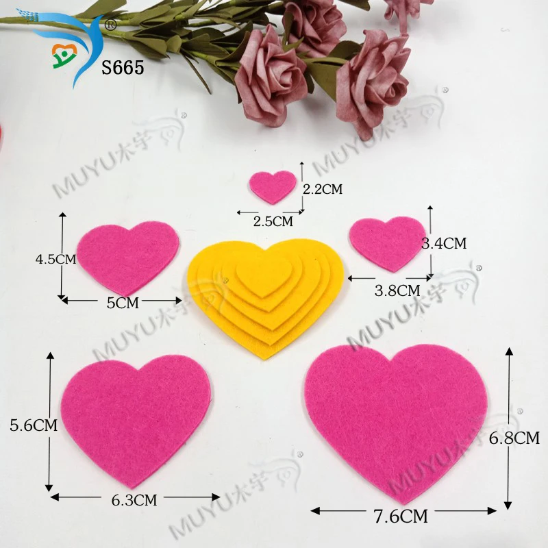 Новая деревянная форма в форме сердца для скрапбукинга Thickness-15.8mm S665
