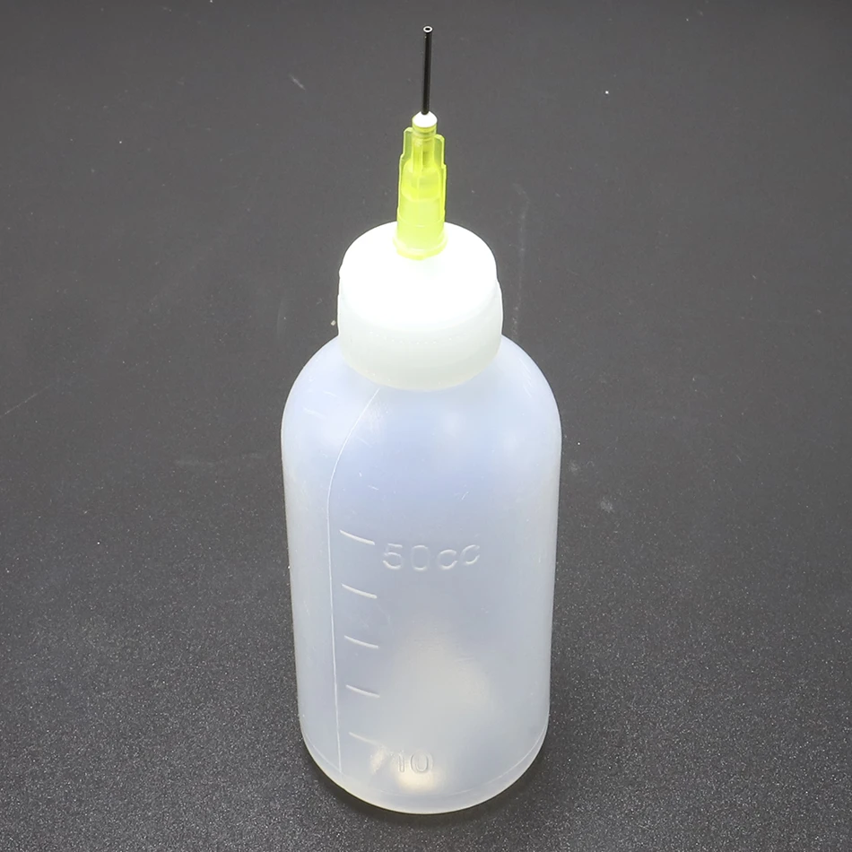50 мл пустая E-liquid пластиковая флюсовая Алкогольная бутылка для дозатора+ 1 игла, бутылка для дозирования игл/канифоль/пластиковая бутылка