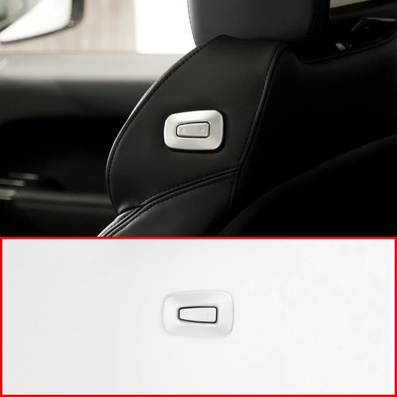 

ABS Chrome Seat Adjust Switch Trim For Land Rover Range Rover Sport HSE 2014-2017 For Range Rover Vogue Car Accessories Styling