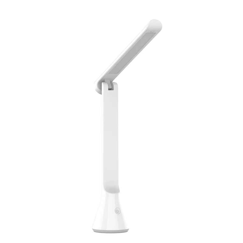 White Mi jia Yeelight светодиодный настольный светильник складной USB Перезаряжаемый с затемнением свет для чтения 120 градусов яркость регулируемая настольная лампа - Цвет корпуса: White