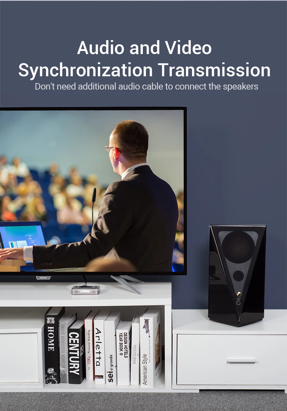 Vention 3 в 1 выход HDMI коммутатор 4 к 3D 2,0 HDMI разветвитель для PS4 ТВ Xbox 3 в 1 выход с пультом дистанционного управления HDMI 2,0 адаптер