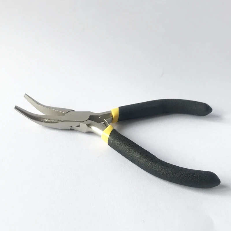 Metal Steel Pliers For I-tip hair extension micro nano ring hair rings Hair Plier Tools microlink extensions micro beads