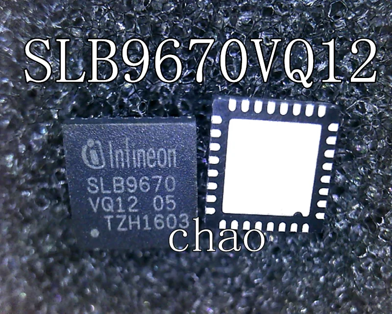 5 шт./лот SLB9670VQ12 SLB9670 QFN