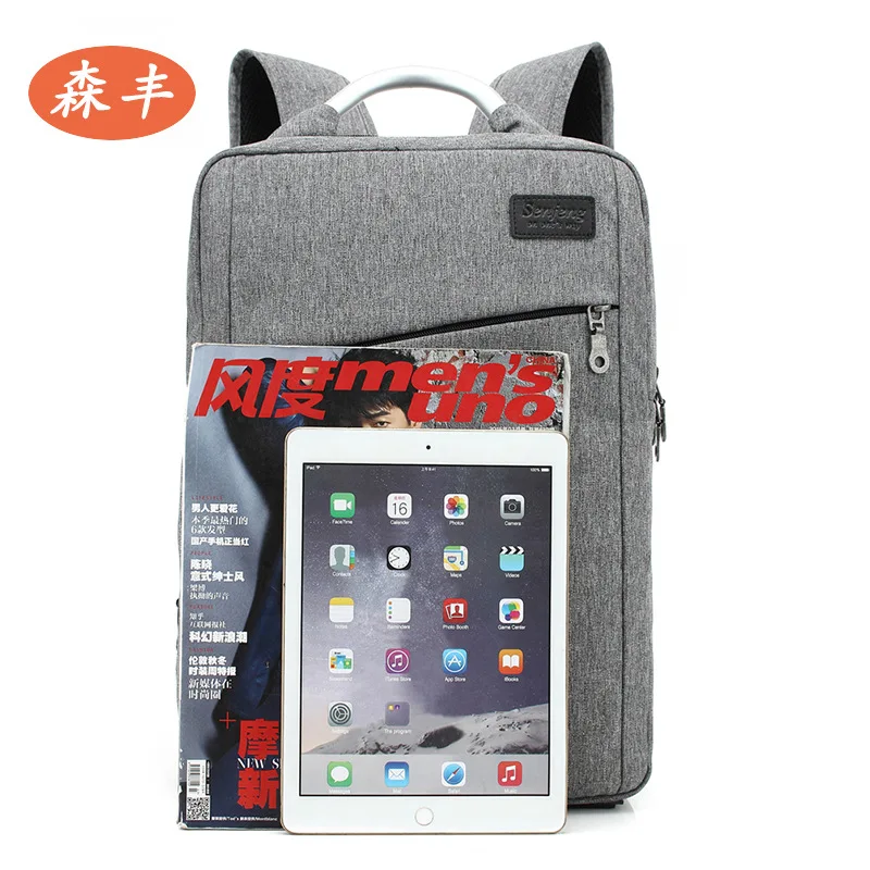 

Sen feng New Style Europe And America High Schoolbag Backpack Men's Business Shoulder Large Capacity Computer Backpack