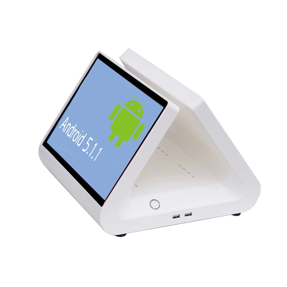 Pos система android двойной сенсорный экран 12 дюймов pos Компьютер для розничной торговли