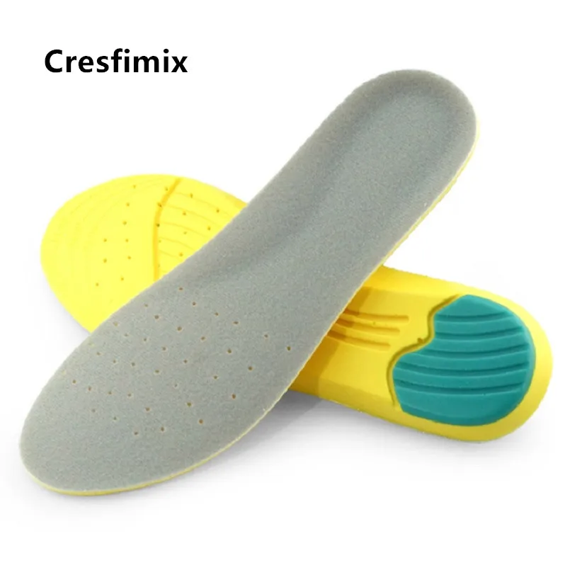Cresfimix Semelle De Chaussures, для мужчин, крутой, дышащий светильник, стелька со вставкой для веса, для женщин, модная, удобная обувь, стелька, B5572
