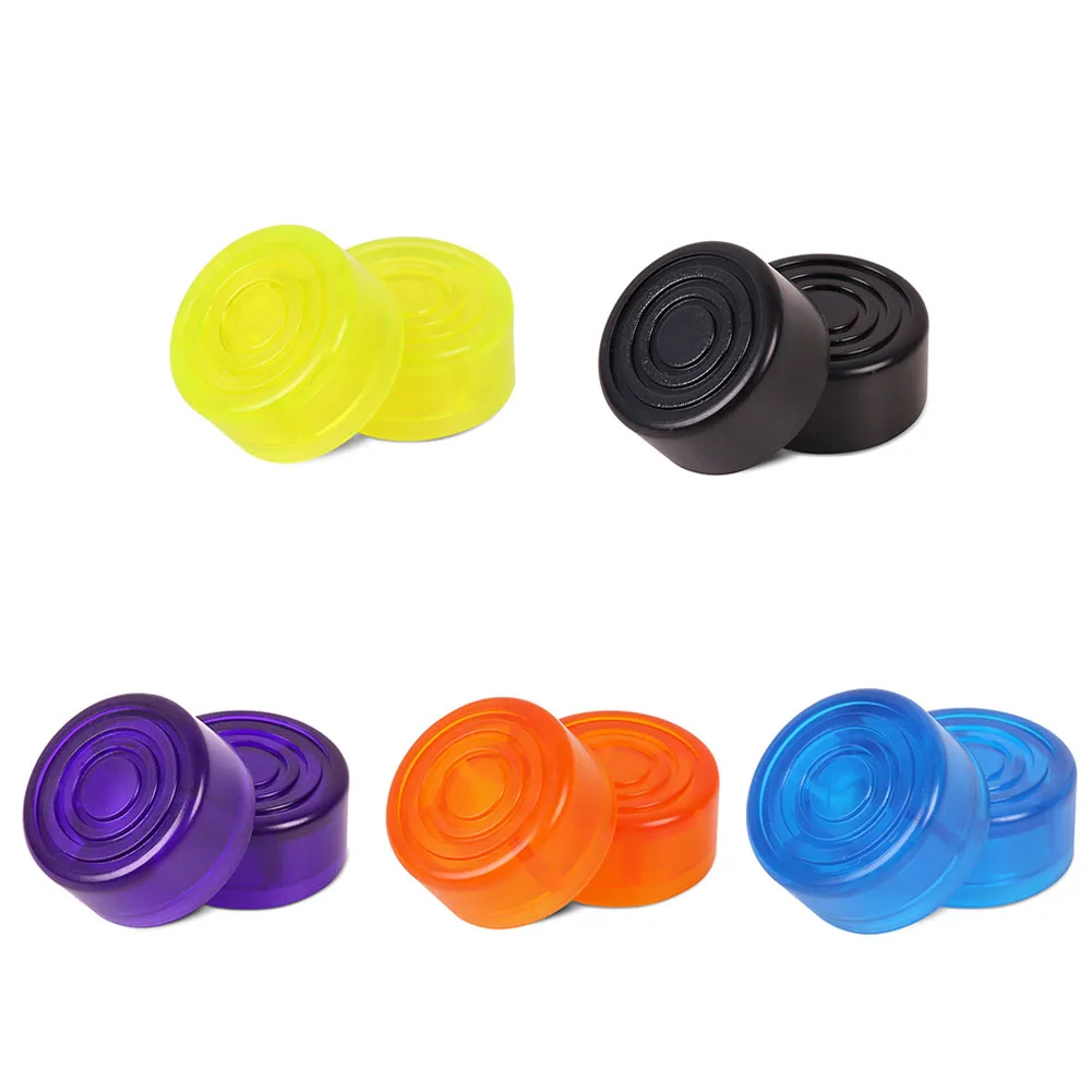 

10pcs Electric Guitar Effect Pedal Foot Nail Cap Amplifiers Candy Color Foot Switch Toppers Knob Accessories 2.5cm