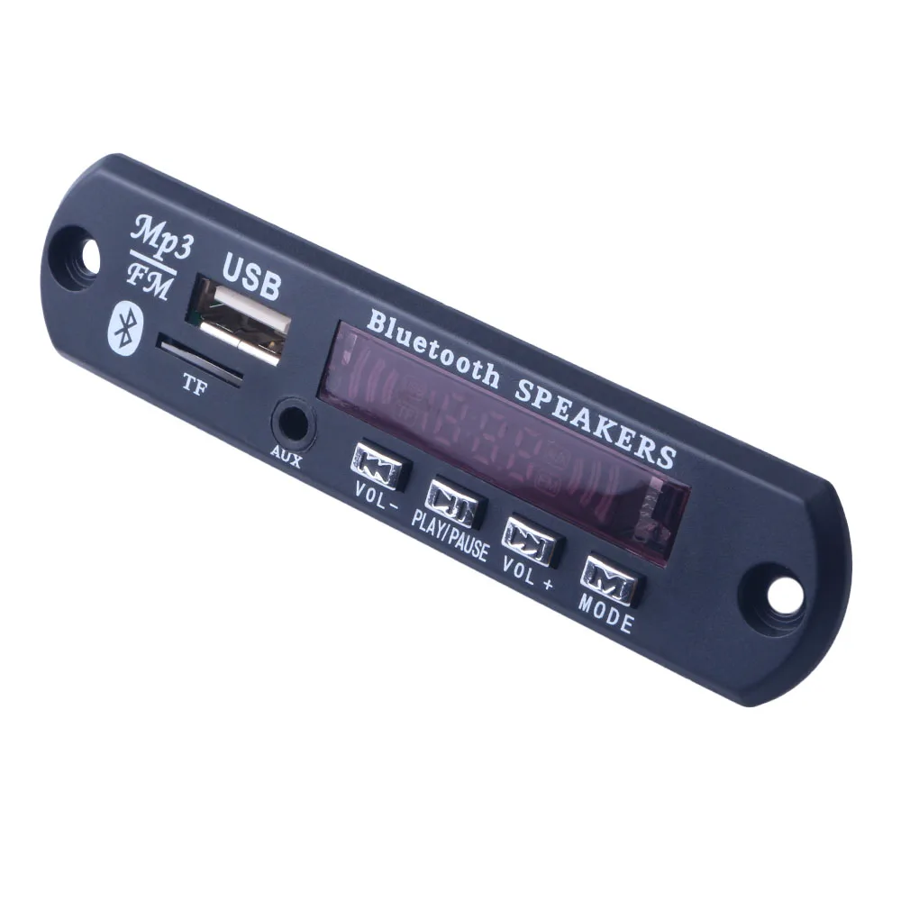 Bluetooth 5 0 MP3 WMA WAV декодер плата в 12 В беспроводной аудио модуль USB TF FM радио для