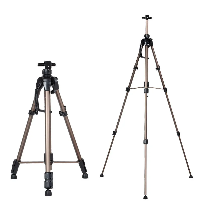 

Colorful Aluminium Alloy Hand-cranking Lift Easel Profession Art Supplies Top Grade Triangular Portable Fine Art Sketchpad Easel