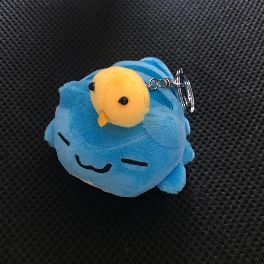 Plush Toy Bugcat Capoo Keychain Bagpack Pendant Blue Cat Toy Anime Stuffed Plush Cartoon Doll Kids Birthday Gifts plush toy plush doll anime ornament