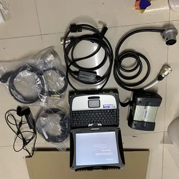 

Super MB Star C3 Multiplexer with Five Cables + Software 160GB HDD V2014.12 + For panasonic cf19 Laptop For MB Star Diagnostic