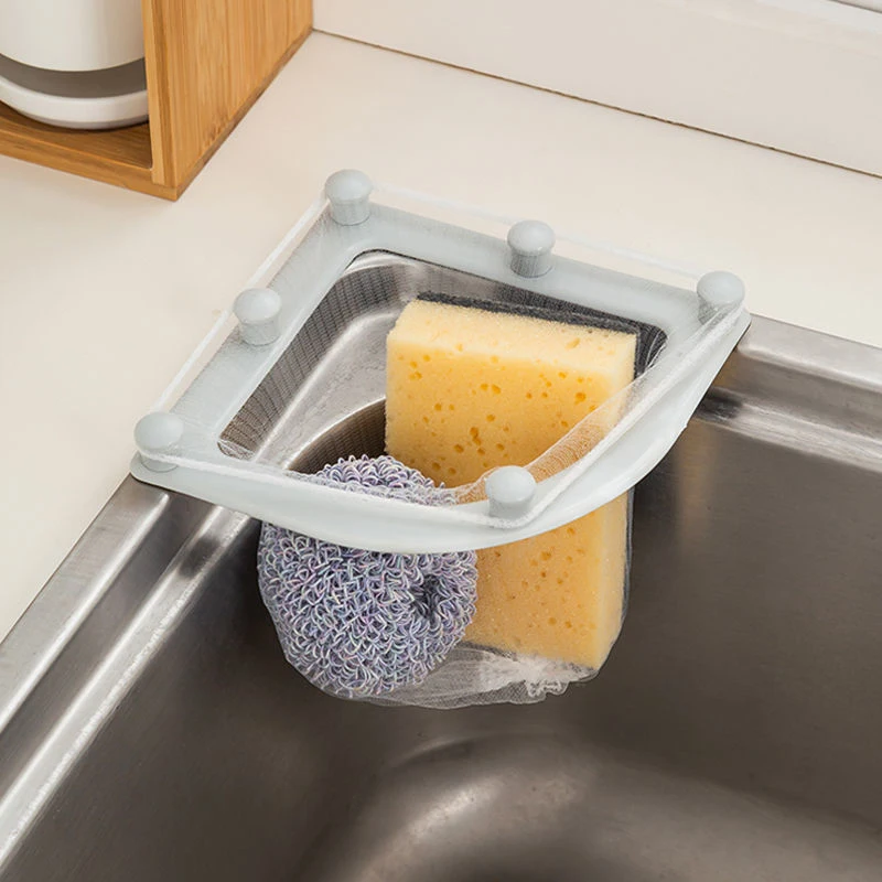 30PCS Triangle Drainage Rack Kitchen Sink Filter Bag Leftovers Disposable Soup Separation Filter Net Bag Kitchen Supplies