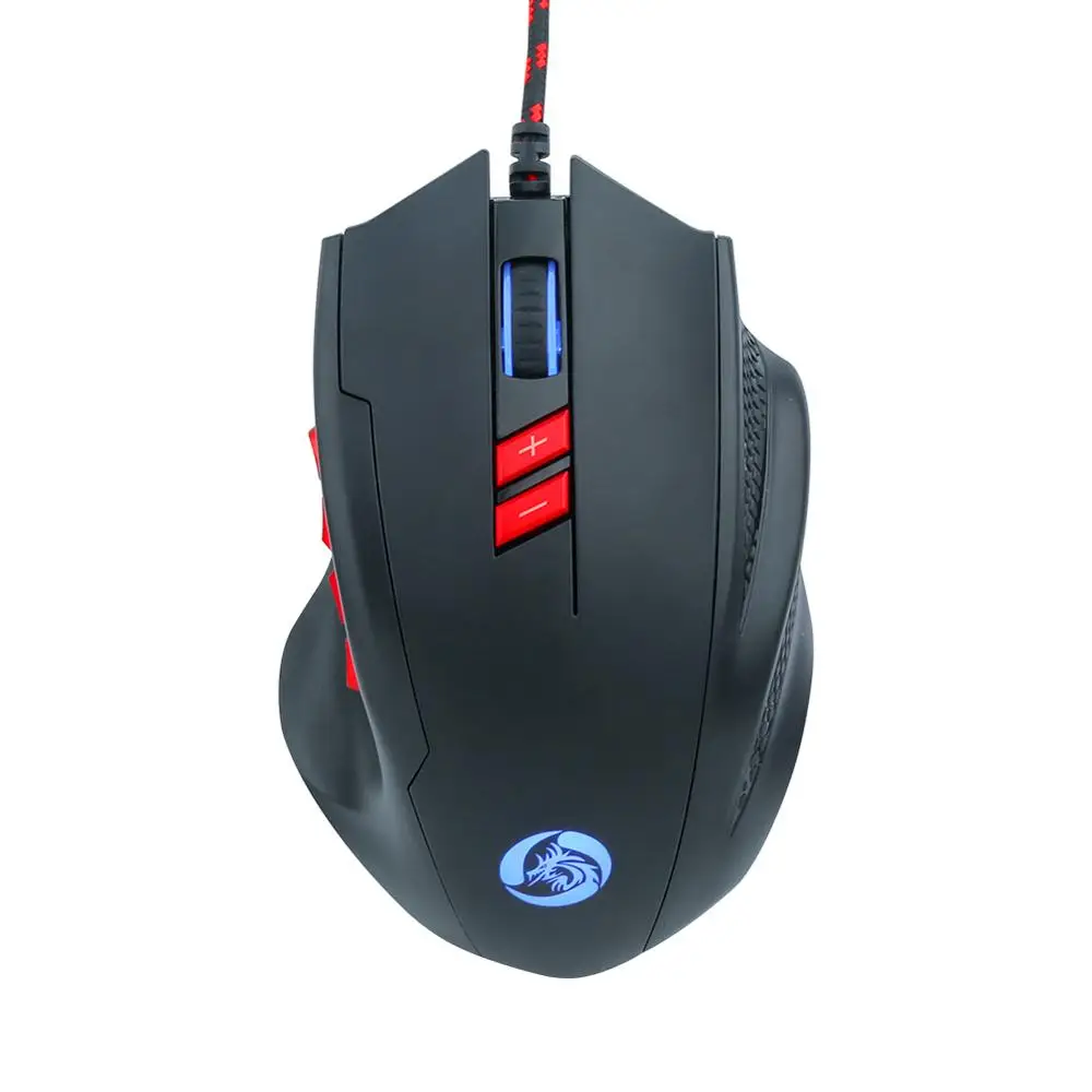 Jogo de Jogadores G603 com Fio Computador com 12 Dpi para Windows e pc Mouse Gamer Retroiluminado Botões Laterais 10000 Rgb Mmo Led - Imagem 3