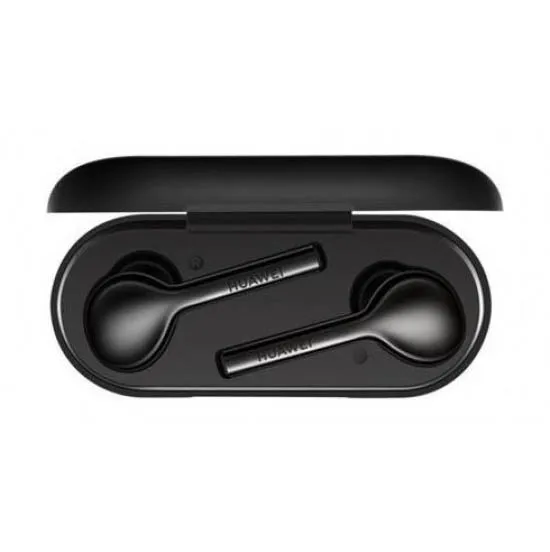 Черный Новейший huawei FreeBuds Lite TWS беспроводные Bluetooth наушники-вкладыши 12 часов двойной щелчок с зарядным устройством ухо IP54 Водонепроницаемый - Цвет: Черный