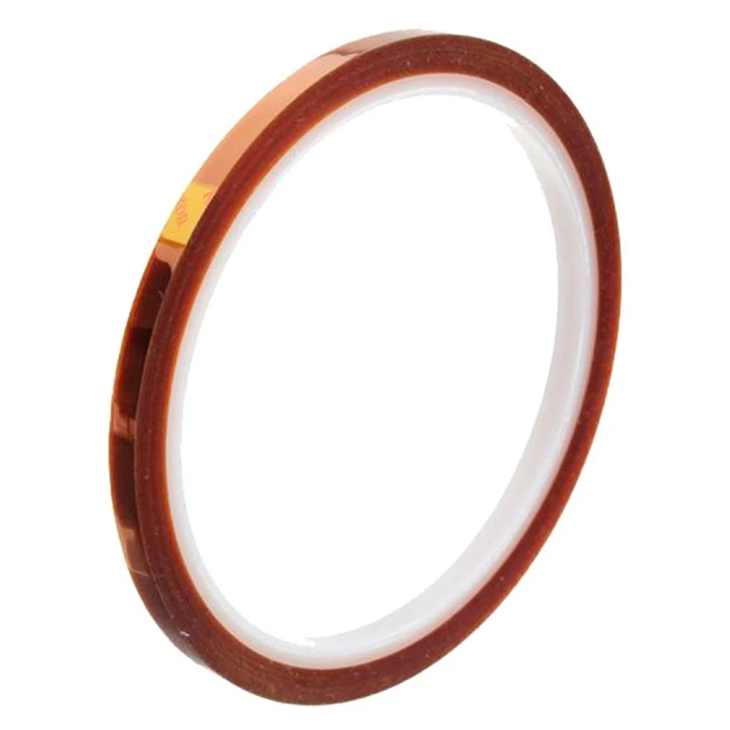 

5mm x 33M Thermal Transfer High Temperature Tape 3D Sublimation Kapton Tape, Heat Resistance Proof Tape