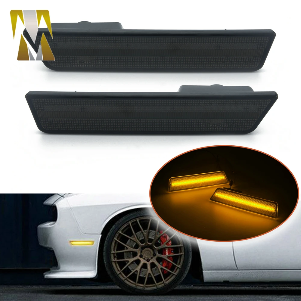 Для Dodge Challenger 2008 2009 2010 2011 2012 2014 передний боковой указатель поворота габаритная