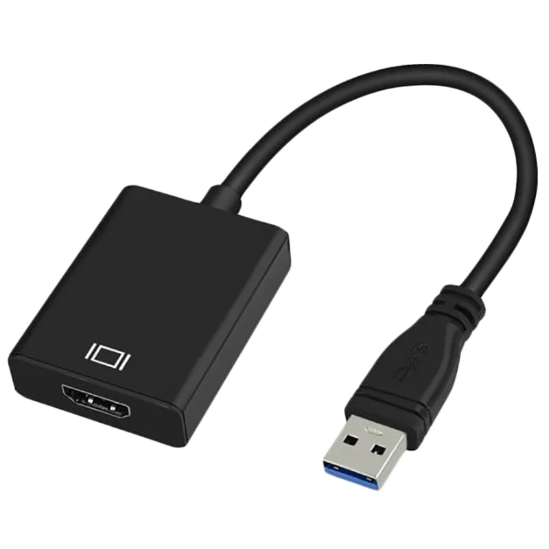 Usb 3 0 к Hdmi Hd 1080P Hdtv Аудио Видео адаптер конвертер кабель для Windows 7/8/10 шт| |