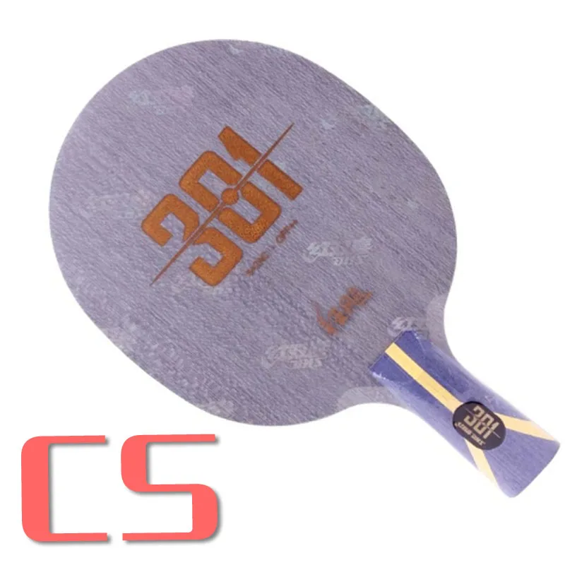 CS short handle Новое поступление, DHS 301, арилат, углеродное лезвие для настольного тенниса/лезвие для пинг-понга/бита для настольного тенниса - Цвет: CS short handle