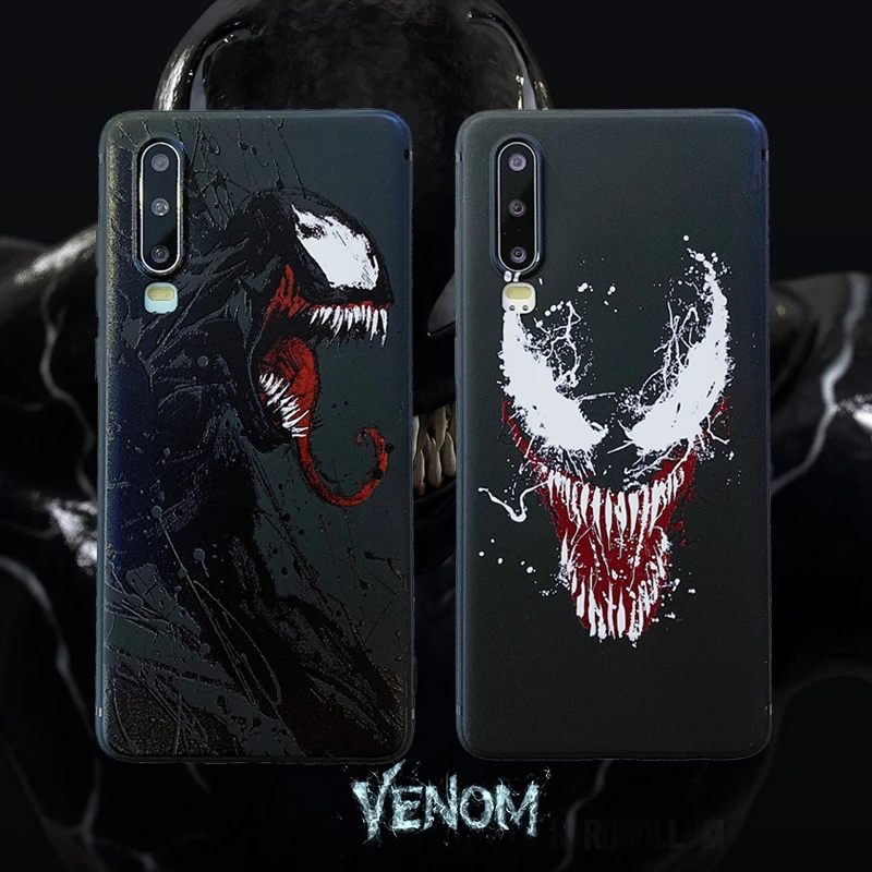 Soft silicone Cases for Huawei P10Plus P20 P30 Lite Pro hero venom soft TPU cover For Huawei Nova 3 3i 4 Mate 10 20 Pro Cases