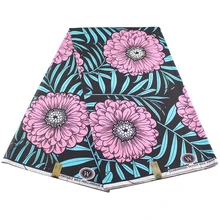 Последний стиль хлопок африканская восковая одежда голландский воск 6 ярдов для Африки батик гарантировано натуральный воск