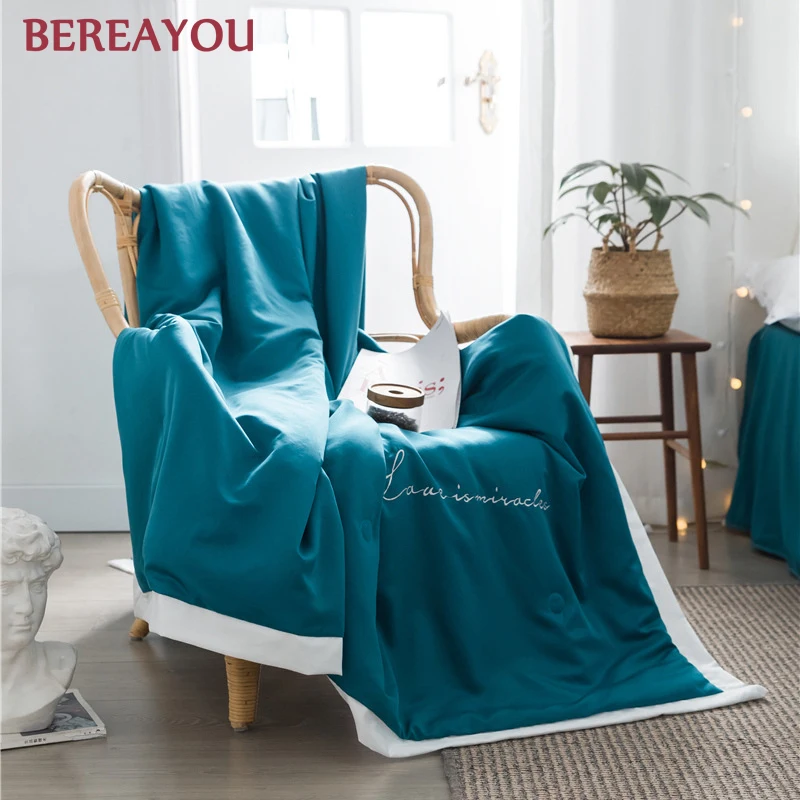 

1/3/4pcs Lazy Quilts Summer Air-conditioning Quilt Soft Throw Blanket Thin Comforter Bed Cover Bedspread acolchados King Size