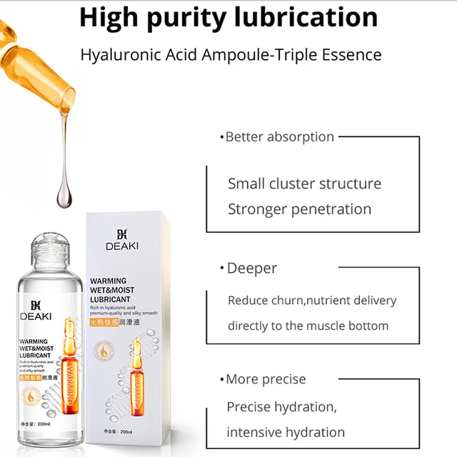 Water Based Lubricant for Sex Anal Intimate Lubrication Exciting Vaginal Lube Penis Gel Oil for Women
