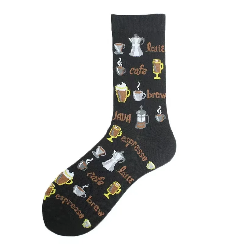 Fashion Cotton Men Socks Breathable All Seasons Socks Comfortable Socks