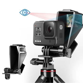 

Ulanzi GoPro 5/6/7/8 Vlog Flip Up Mirror Bracket Selfie Mirror With Cold Shoe Flip Screen Stand For Sports Camera Accessories