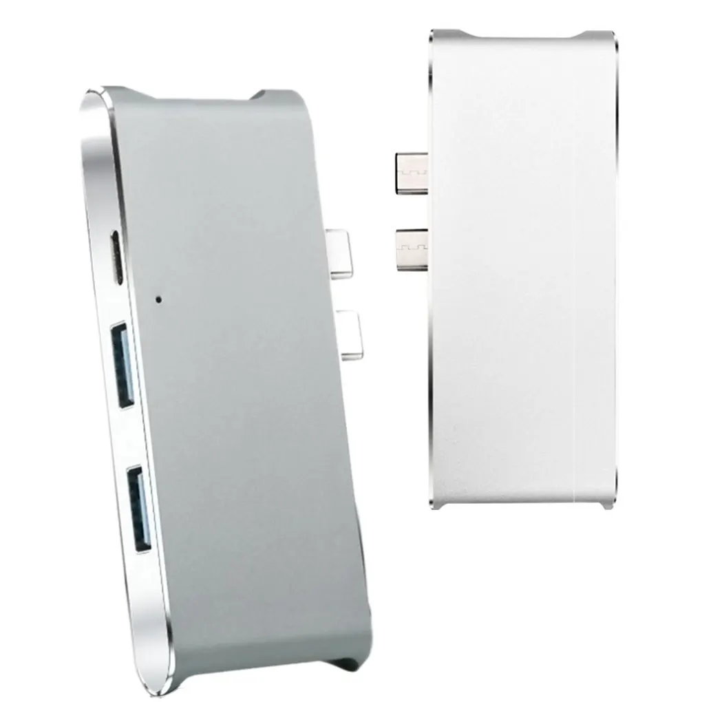 Двойной адаптер type-c для HD USB3.0 SD TF кардридер из алюминиевого сплава USB-C переходник