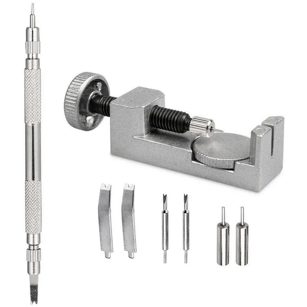 

10 Pcs/set Watch Band Strap Bracelet Link Pin Remover Wristwatch Band Resizing Repair Adjustment Tool