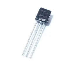 100 шт. C1815 2SC1815 0.15A с алюминиевой крышкой, 50В биполярный транзистор в он-лайн транзистор TO92
