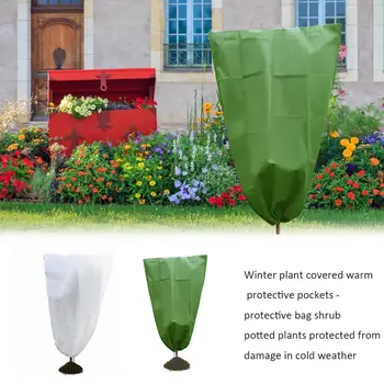 

Winter Plant Covered Warm Protective Pockets - Protective Bag Shrub Potted Plants Protected From Damage In Cold Weather