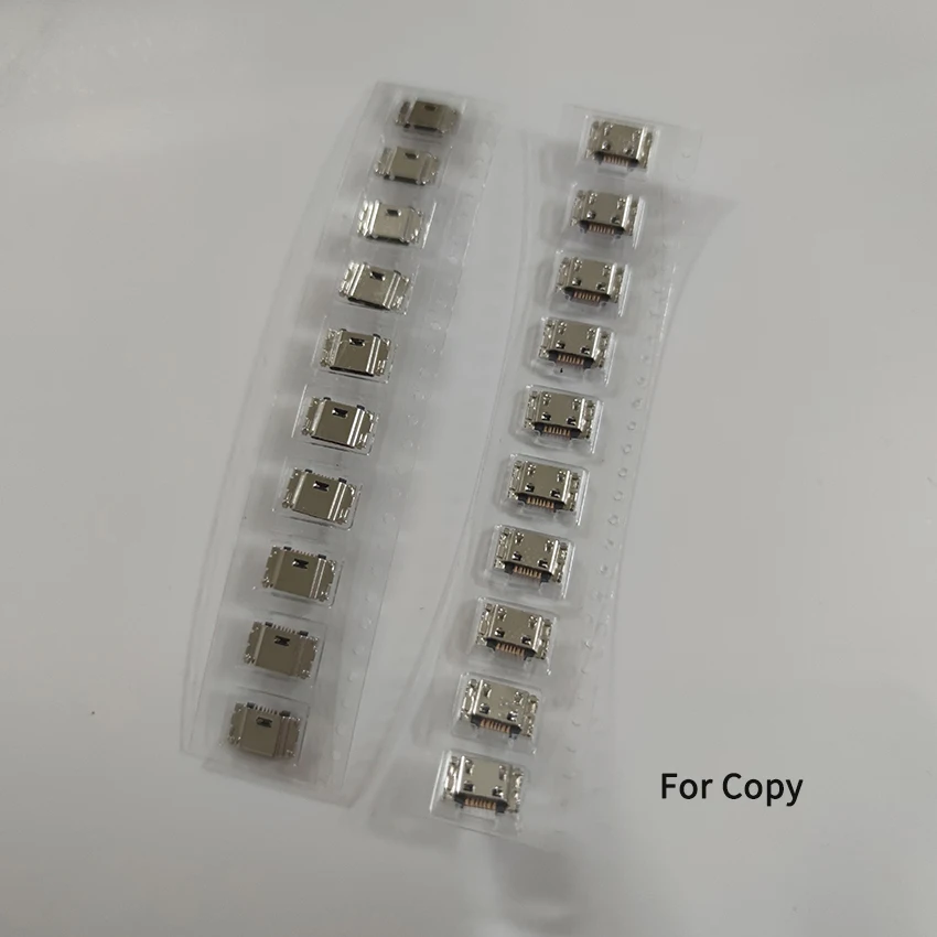 100 шт. для Samsung Galaxy A10 A105F A7 2018 A750 A750F M10 Micro USB зарядный порт док-разъем зарядное
