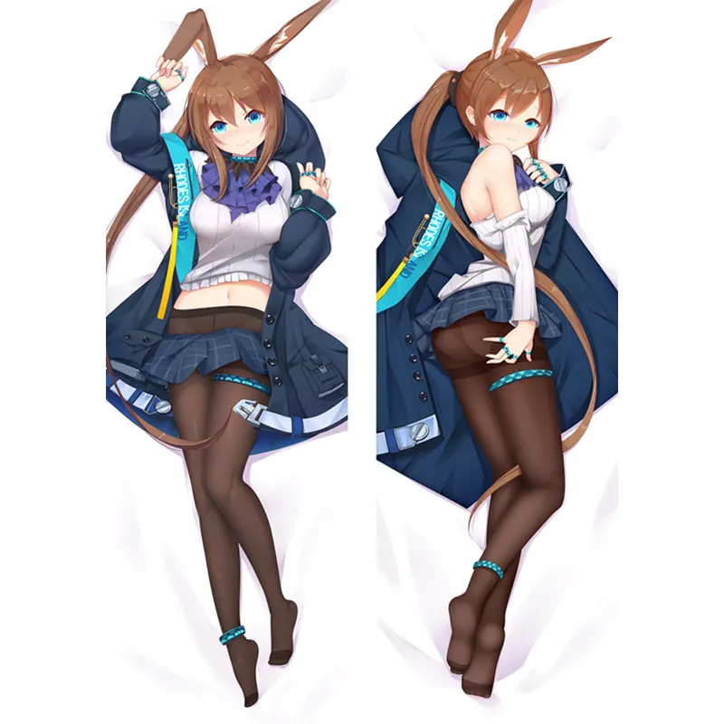 Горячая Аниме игра Arknights наволочка Dakimakura сексуальная девушка 3D двухсторонняя постельные принадлежности обнимая Наволочки для подушек настроить AR01A - Цвет: Peach skin
