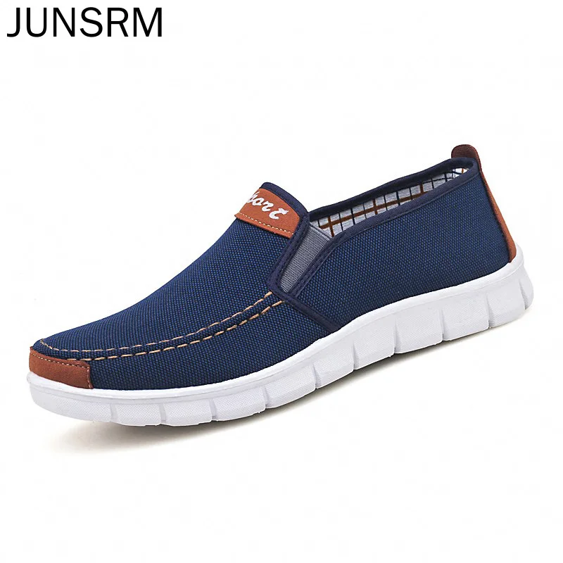 

2020 New Men Canvas shoes Comfortable Canvas Shoes Men's Casual Shoes Male Flat Loafers Shoes Man black Sneakers Chaussures
