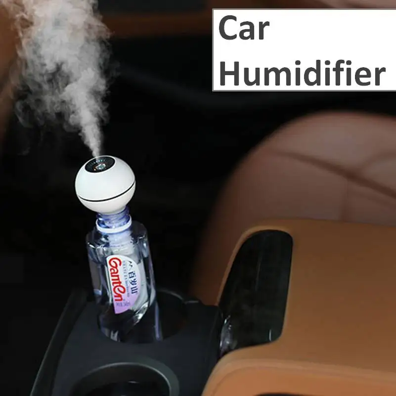 

Car Air Humidifier Aroma Essential Oil Diffuser for Car USB Fogger Mist Maker By Auto DC5V Cigarette lighter